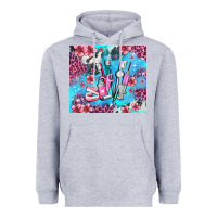 Heather Grey dentist element with flowers Heavyweight Hoodie - AdoDesignShop
