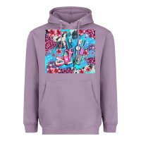 Lavender dentist element with flowers Heavyweight Hoodie - AdoDesignShop