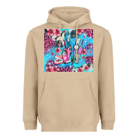 Mushroom dentist element with flowers Heavyweight Hoodie - AdoDesignShop