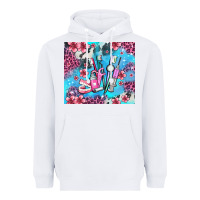 White dentist element with flowers Heavyweight Hoodie - AdoDesignShop