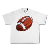 Lunar Rock football Urban Heavy Tee - texasbilliewilder