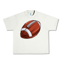 Pistachio football Urban Heavy Tee - texasbilliewilder