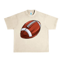 Sandshell football Urban Heavy Tee - texasbilliewilder