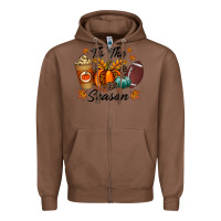 Chestnut tis the season Zipper Hoodie - RacoonDesign