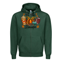 Sports Green tis the season Zipper Hoodie - RacoonDesign