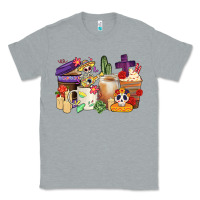 Heather Grey mexican dia de los muertos coffee cups Classic Tee - CTS Tumbler Store