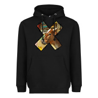 Black farm life alphabet lowercase letters x Heavyweight Hoodie - BundleAndBundleShop