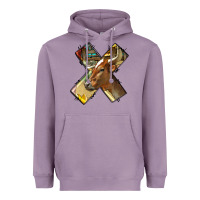 Lavender farm life alphabet lowercase letters x Heavyweight Hoodie - BundleAndBundleShop