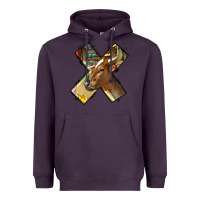 Plum farm life alphabet lowercase letters x Heavyweight Hoodie - BundleAndBundleShop