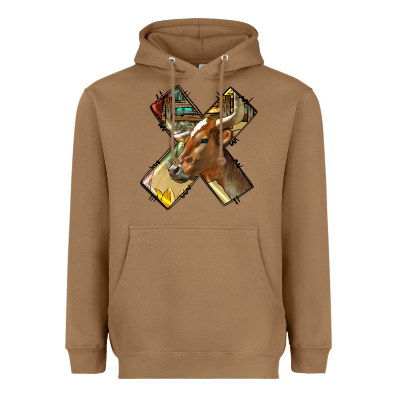 Farm Life Alphabet Lowercase Letters X Heavyweight Hoodie by BundleAndBundleShop | Teevron
