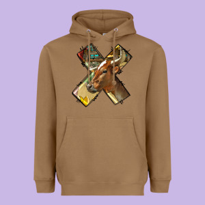 Farm Life Alphabet Lowercase Letters X Heavyweight Hoodie Designed By Bundleandbundleshop