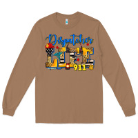 Toasted Coconut dispatcher life Long Sleeve Tee - Zillion Design Studio