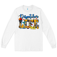White dispatcher life Long Sleeve Tee - Zillion Design Studio