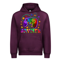 Mauve Wine Western Gaymer Urban Hoodie - BundleAndBundleShop