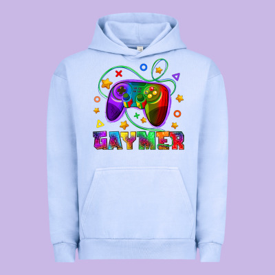 Western Gaymer Urban Hoodie Designed By Bundleandbundleshop