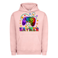Pigment Salmon Western Gaymer Urban Hoodie - BundleAndBundleShop