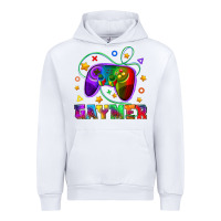 White Western Gaymer Urban Hoodie - BundleAndBundleShop