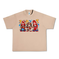 Burro football gnome with element Urban Heavy Tee - texasbilliewilder
