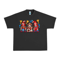 Pigment Black football gnome with element Urban Heavy Tee - texasbilliewilder