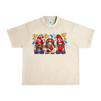 Sandshell football gnome with element Urban Heavy Tee - texasbilliewilder