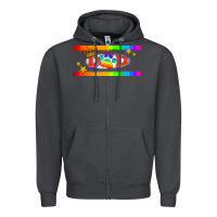 Smoke lgbtq dad  libbey glass Zipper Hoodie - HRA Design Shop