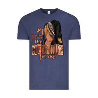 Vintage Denim It's the melanin for me Vintage Tee - RanaPortraitStore