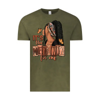 Vintage Olive It's the melanin for me Vintage Tee - RanaPortraitStore