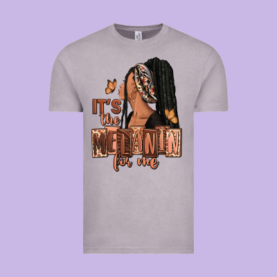 Vintage Tee It's the melanin for me