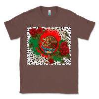 Chestnut mexican flag and roses Classic Tee - CTS Tumbler Store
