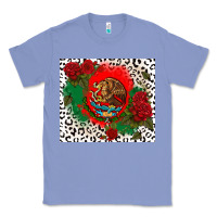 Colony Blue mexican flag and roses Classic Tee - CTS Tumbler Store