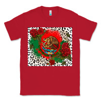 Red mexican flag and roses Classic Tee - CTS Tumbler Store