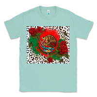 Seafoam mexican flag and roses Classic Tee - CTS Tumbler Store