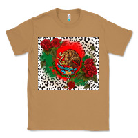 Mexican Flag And Roses Classic Tee | Teevron