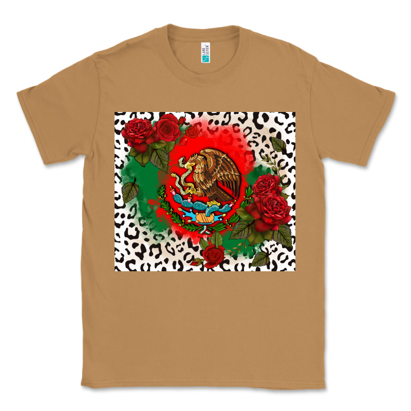 Mexican Flag And Roses Classic Tee by CTS Tumbler Store | Teevron