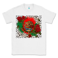 White mexican flag and roses Classic Tee - CTS Tumbler Store
