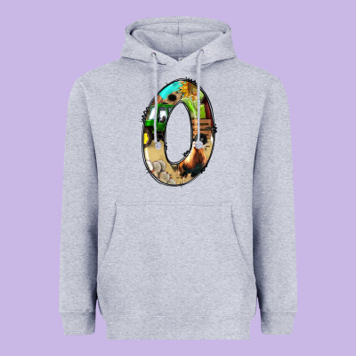 Farm Life Alphabet Numbers 0 Heavyweight Hoodie Designed By Bundleandbundleshop