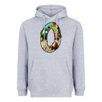 Heather Grey farm life alphabet numbers 0 Heavyweight Hoodie - BundleAndBundleShop