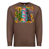 Chestnut western mama with baby bear Premium Sweatshirt - Artiststas
