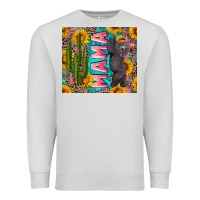 Dove Grey western mama with baby bear Premium Sweatshirt - Artiststas