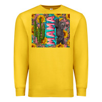 Lemon western mama with baby bear Premium Sweatshirt - Artiststas