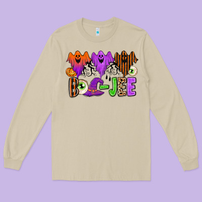 Boo-jee Long Sleeve Tee Designed By Texasbilliewilder