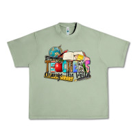 Oil Green teachers change the world Urban Heavy Tee - Zillion Design Studio