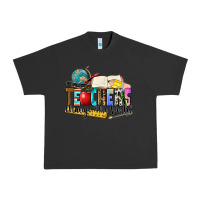 Pigment Black teachers change the world Urban Heavy Tee - Zillion Design Studio