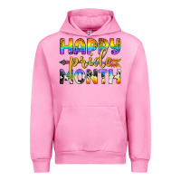Fuchsia Pink Western Happy Pride Month LGBTQ+ Urban Hoodie - BundleAndBundleShop
