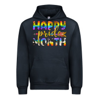 Navy Western Happy Pride Month LGBTQ+ Urban Hoodie - BundleAndBundleShop