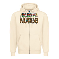 Sandshell school nurse Zipper Hoodie - CowhideDigitalArt