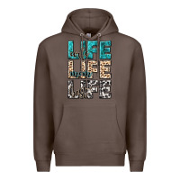Coffee wife life wife mom life best Premium Hoodie - NancyCooperArtShop
