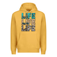 Mustard wife life wife mom life best Premium Hoodie - NancyCooperArtShop