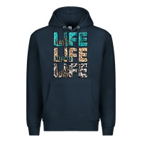Navy wife life wife mom life best Premium Hoodie - NancyCooperArtShop