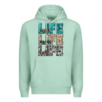 Seafoam wife life wife mom life best Premium Hoodie - NancyCooperArtShop